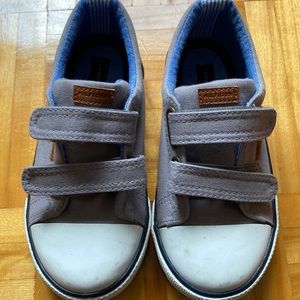 Tommy Hilfiger Boys Canvas Velcro Shoes - Like New